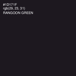 #1D171F - Rangoon Green Color Image
